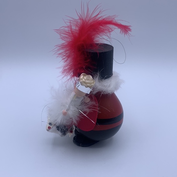 Handmade Kitsch Nut Cracker Ballet Toy Soldier Lightbulb Christmas Tree Ornament - Picture 5 of 7